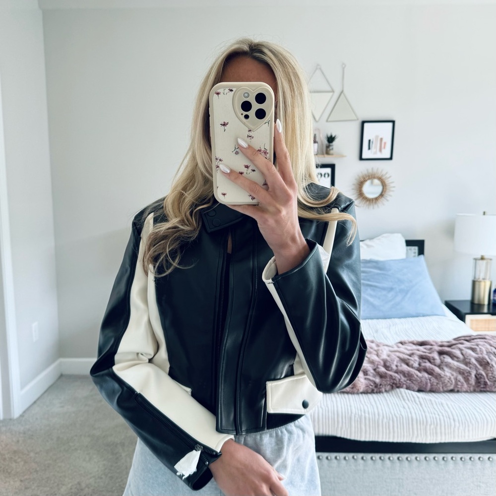 Forever 21 Faux Leather Jacket NWT